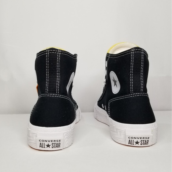Converse CTAS Canvas High Tops Brand New Women's 9 Black #A00422C NWB - Picture 6 of 9